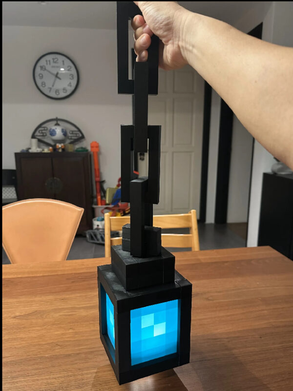 MINECRAFT SOUL LANTERN CHAIN - Image 2